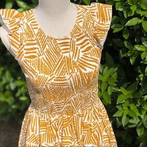 NWT THML Smocked Maxi Dress XS